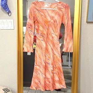 Diane von furstenberg mid length slip dress vintage